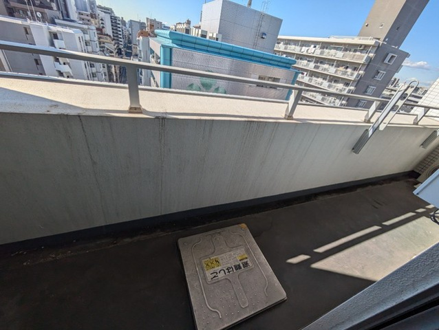 レジディア錦糸町Ⅱのバルコニー