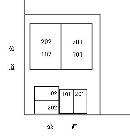 ＣＹメゾンの駐車場|駐車場です