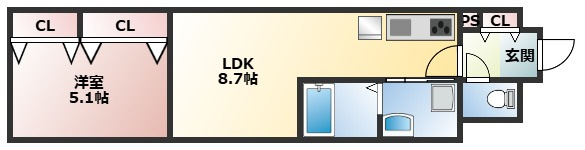 【間取り】 | ラモーナ倉治