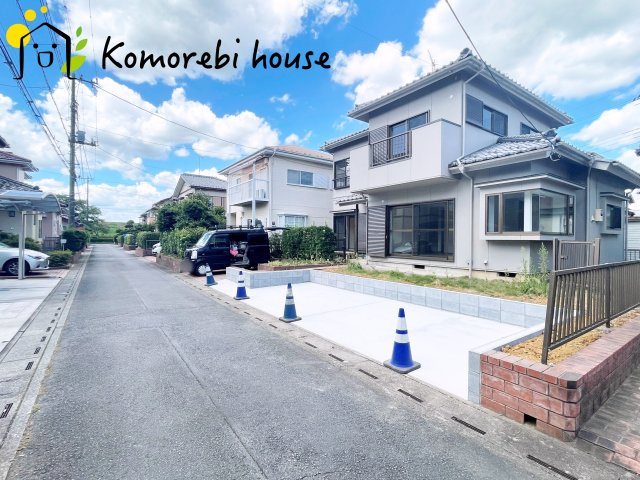 比企郡川島町八幡1丁目　中古戸建の前面道路含む現地写真|前面道路含む現地写真です