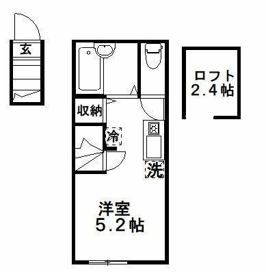 ジュネス雑司が谷の間取り