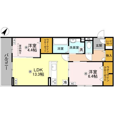 【間取り】 | パサログランデ百舌鳥本町3丁