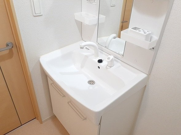 ガーデンヒルズ２４Ａの洗面所