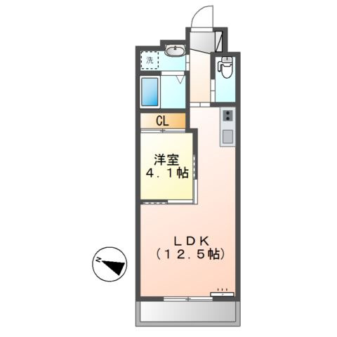 サンパレス小山の間取り