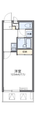 レオパレスシャルマンの間取り