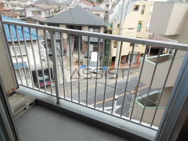 ロア石田のバルコニー