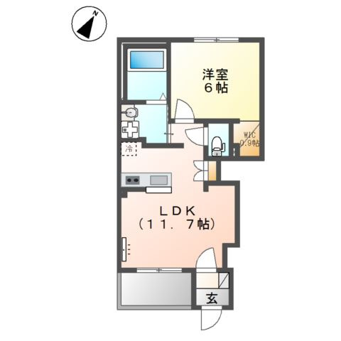 シャルールの間取り