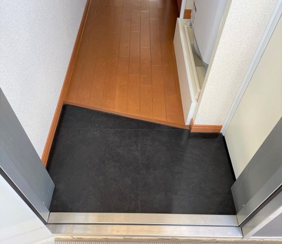 レオパレスメルシー新和Ⅱの玄関