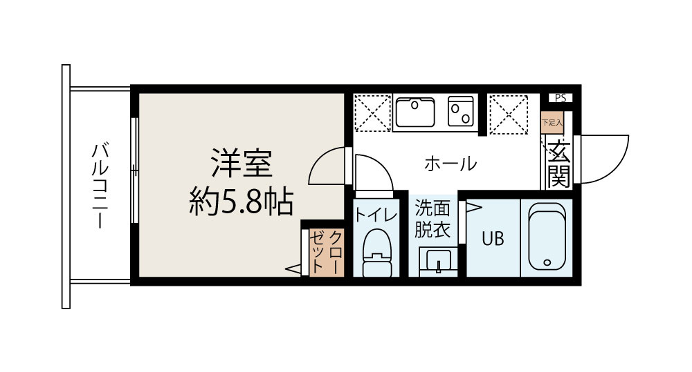 メゾンドシエルの間取り