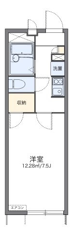 レオパレスＮＥＸＴ　ＤＯＯＲの間取り