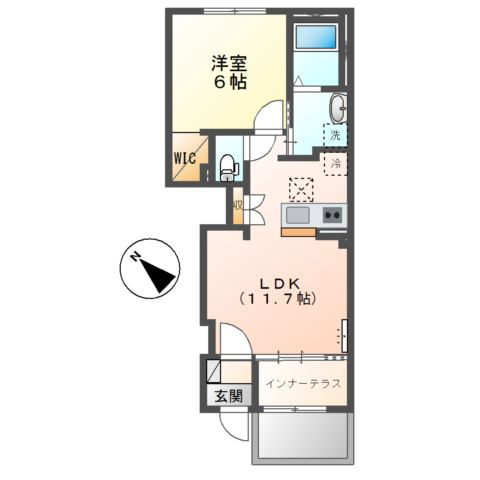 リオグランデ早稲田Ⅲの間取り