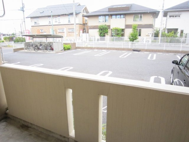 ソレアードパレスのバルコニー