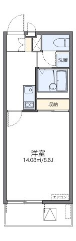 レオネクストサンハイムかわなかの間取り