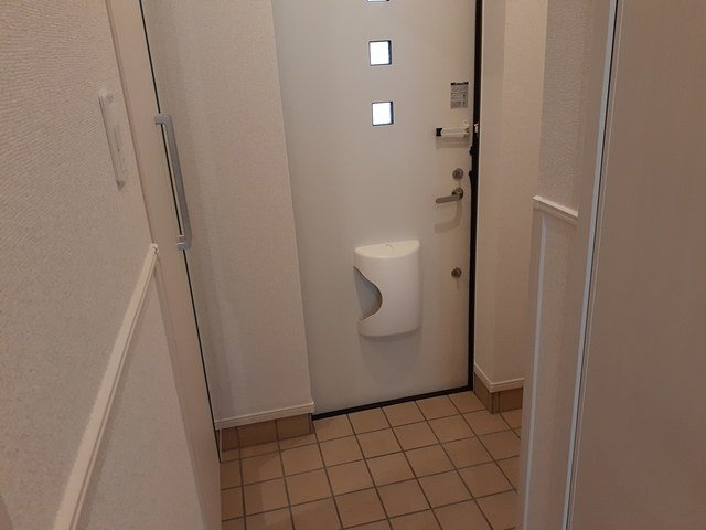 ブランシュネージュの玄関