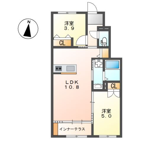 フィネッツアの間取り