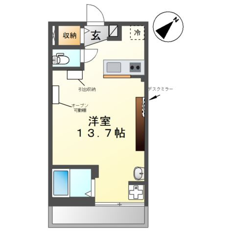 ジュネス粕壁東の間取り