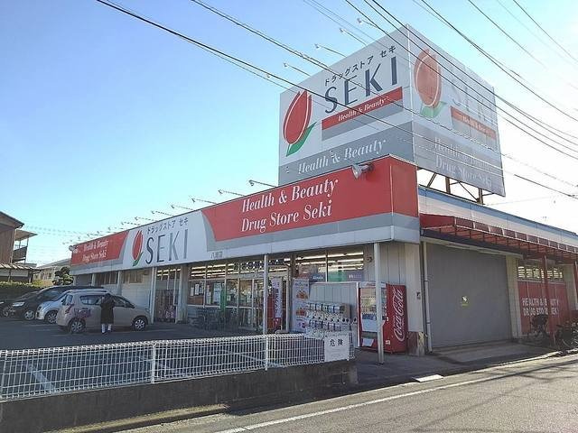 ピエス　シュシュの周辺|ドラッグストアセキ八潮店まで600m