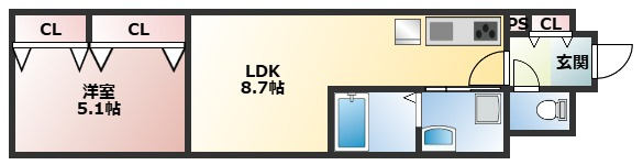 【間取り】 | ラモーナ倉治