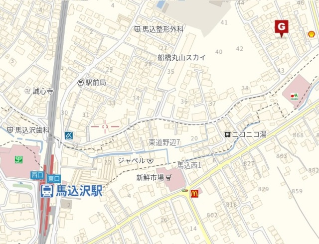 フラワーメゾンの地図|★案内図★
