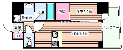 【間取り】 | セレニテ江坂グランデ