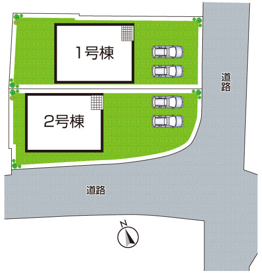 加東市社　第22期　新築一戸建ての区画図|全2区画