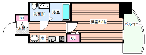 【間取り】 | セレニテ江坂グランデ