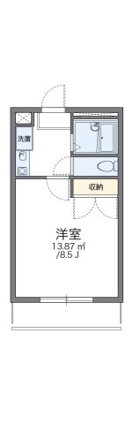 【間取り】 | レオパレスサクセスⅠ