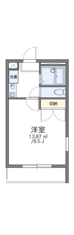 【間取り】 | レオパレスサクセスⅠ