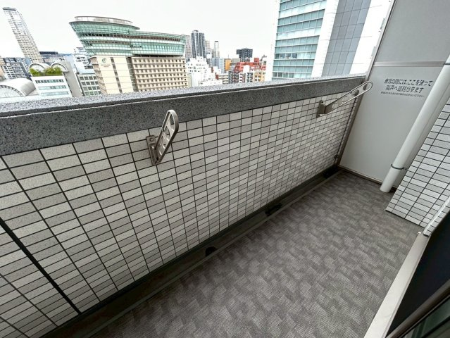 スプランディッド安土町のバルコニー