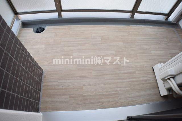 エスリード南堀江グランツのバルコニー