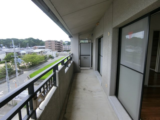 アムールツジタのバルコニー