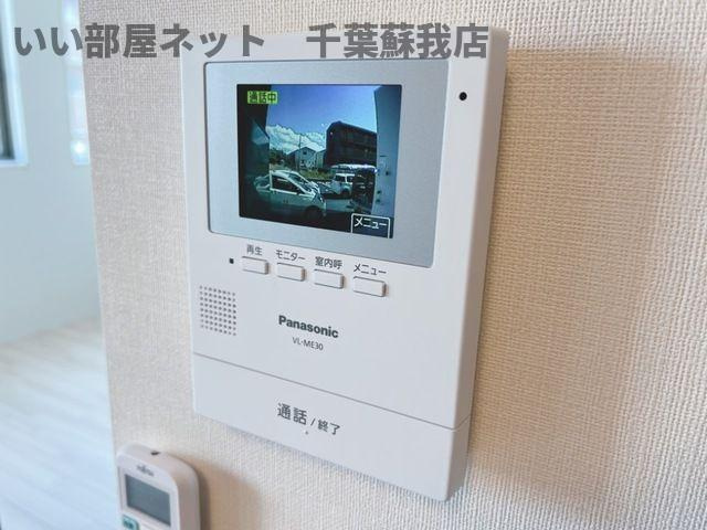 サンライズ・ガーデンⅢのセキュリティ|TVモニターホン付きでセキュリティ面も安心！