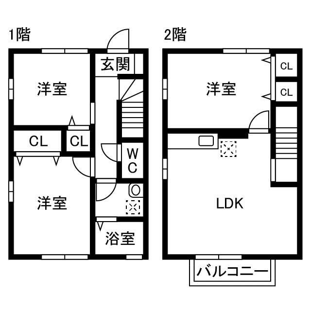 プレースクロスロードの間取り