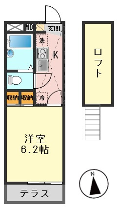 リファレンス新小岩の間取り