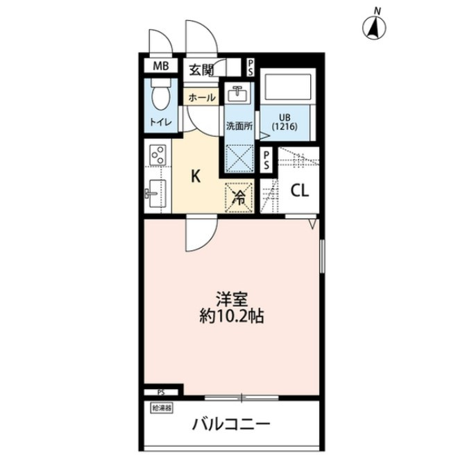 リコルテ　霞ヶ丘の間取り