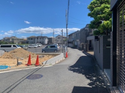【前面道路含む現地写真】 | Livele Garden.S堺市東区日置荘西町8丁 | 物件に関するお問い合わせはお気軽にどうぞ。（8月7日撮影）