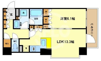 【間取り】 | パークアクシスうつぼ公園　明治小学校区 | パークアクシスうつぼ公園　開放感ある間取り