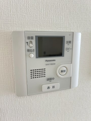 【セキュリティ】 | アヴァンタージュ | モニター付きインターホン。