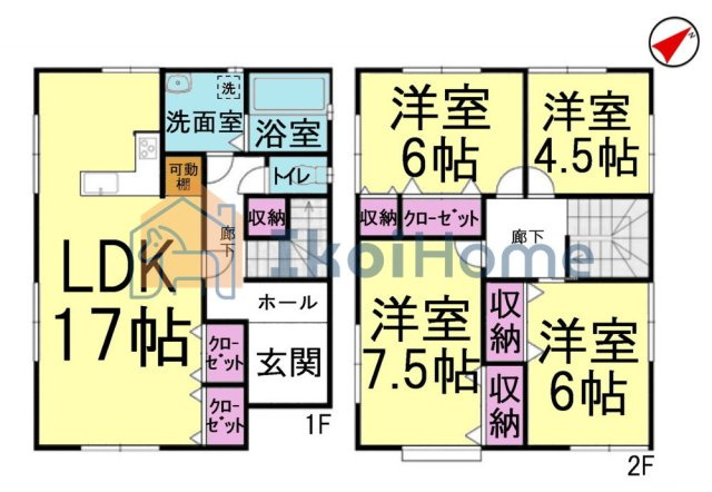 明石市大久保町八木　中古戸建の間取り|●年中無休：当日予約可●4LDKに間取りです！全洋室で綺麗になります！水回り、新品になります！