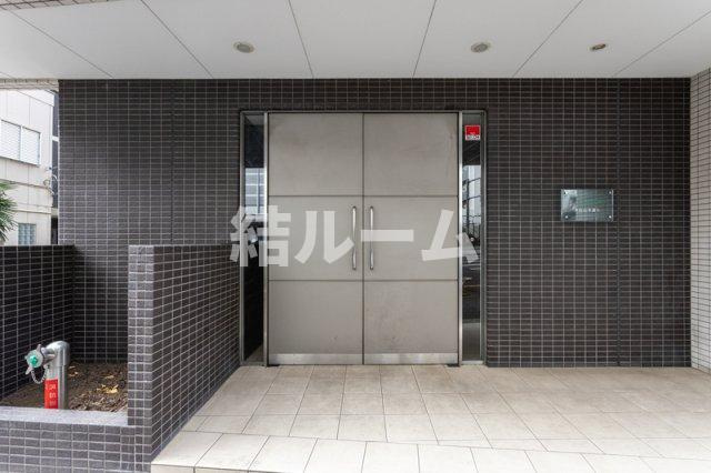 板橋区大山金井町の賃貸マンションのエントランス