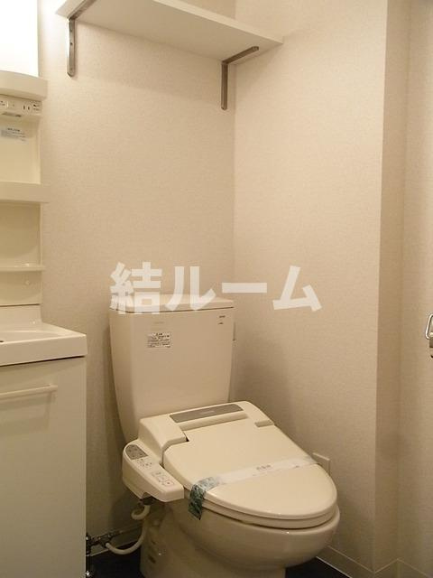 板橋区大山金井町の賃貸マンションのトイレ|別号室参考写真