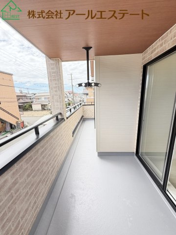 高砂市米田町米田　　　JR「宝殿駅」徒歩19分のバルコニー