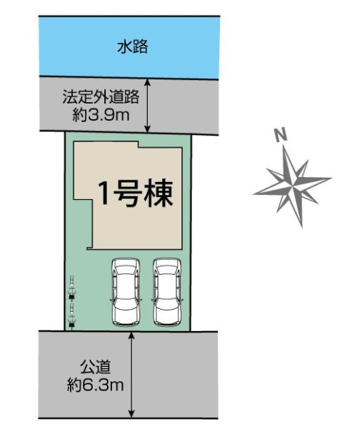 高砂市米田町米田1期　　　JR「宝殿駅」徒歩19分の区画図