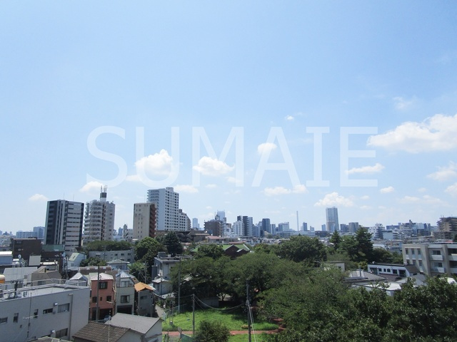 ダイナシティ王子の展望|バルコニーからの景色です