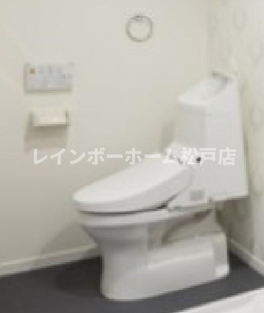 仲介手数料（賃料の1.10ヵ月）の50％OFF対象物件！のトイレ