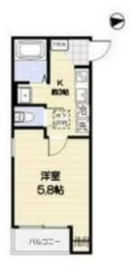 ルミウス東山の間取り