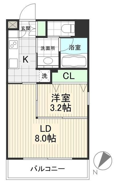 ウィンドシティ根岸の間取り