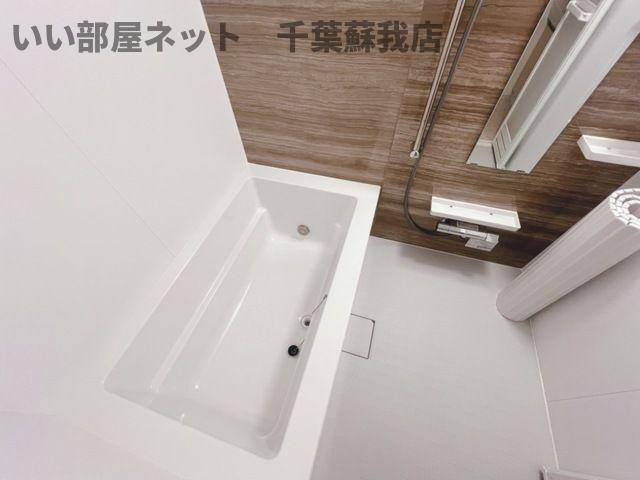 サンライズ・ガーデンⅢの浴室|ゆったり過ごせるお風呂です