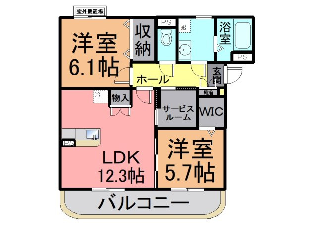 センチュリーコート網掛の間取り