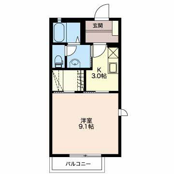 ルミエール ジュネス－Ｋの間取り